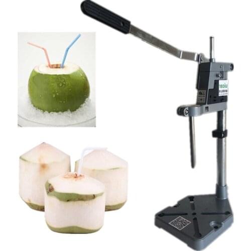 New durable stainless steel coconut opener opening driller machine