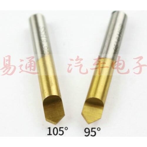 Original multi-function 95/105 degree titanium-plated drill bit milling dimple cutter for key embryo copy machine locksmith tool