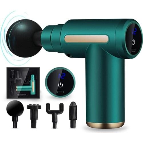 Portable mini Muscle Massager For Neck And Back Mini Massage Pistol For Body Electric Massage Machine After Fitness 2021