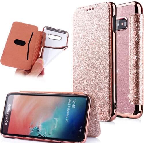 S10 E Glitter Star Cover For Samsung Galaxy S10 Plus Lite Full TPU Case s10 plus lite Soft Silicone Transparent Back Case Fundas