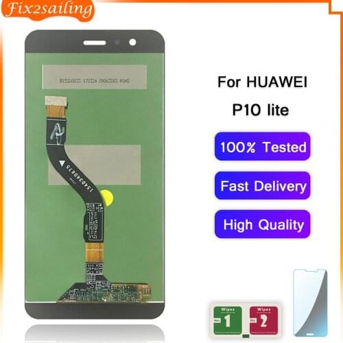 5.2" LCD Display Touch Screen Digitizer For Huawei P10 Lite LCD Screen With Frame For Huawei P10 lite