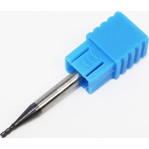 1PCS HRC50 1.5mm Solid Carbide Endmills ENDMILL D1.5X4LXD4X50L 4Flute Standard Length Side milling Slotting Profiling face mill