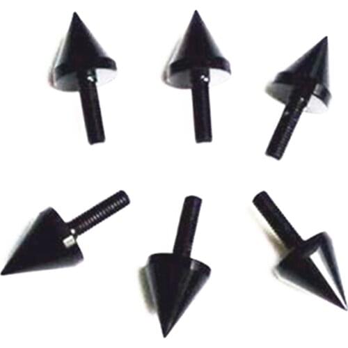 6 x Black WindScreen Windshield Bolts Screws For Honda CBR600 F4i CBR900RR CBR600RR Yamaha R1 R6 Kawasaki ZX10R GSX-R 600