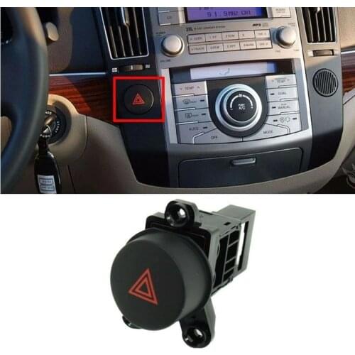 93790 3J0004X LHD Center Fascia Hazard Warning Switch Button For 2007-15 Veracruz ix55