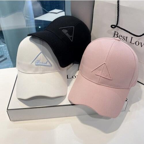 Brand Baseball Caps for Women Men Summer Outdoor Casual Sun Hat Fashion Wavy Brim Snapback Female Male Hats and Caps Gorras Pink