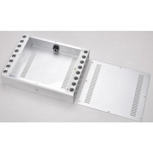 BZ3608A Aluminum Enclosure Both sides heatsink /post power amplifier box/chassis