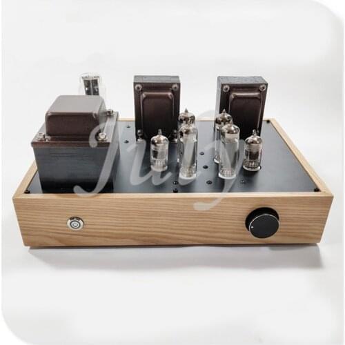 Dynaco 6P14 / EL84 10W * 2 push-pull tube amplifier tube power amplifier 12AX7 push bile rectifier, frequency response 20-30KHZ