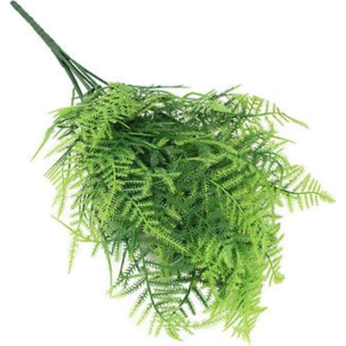 Outdoor Artificial Asparagus Fern Plant Green Plant Decoration for Home Store Greenery Fake Grass