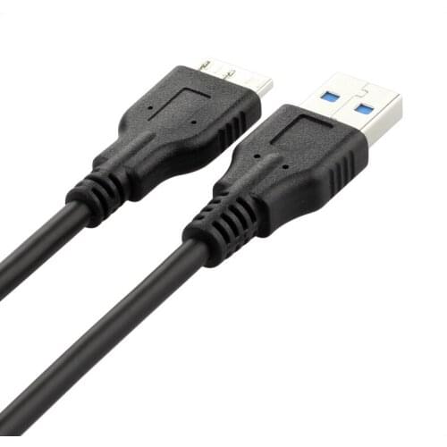 USB 3.0 Type A to Micro B Data Sync Cable Fast Speed USB3.0 Cord For External Hard Drive Disk HDD Samsung S5 Note 3 Connector