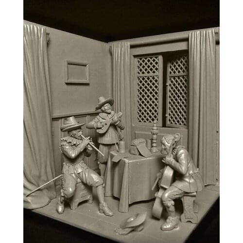 1/32 Scale Unpainted Assembly Resin Figure Kit