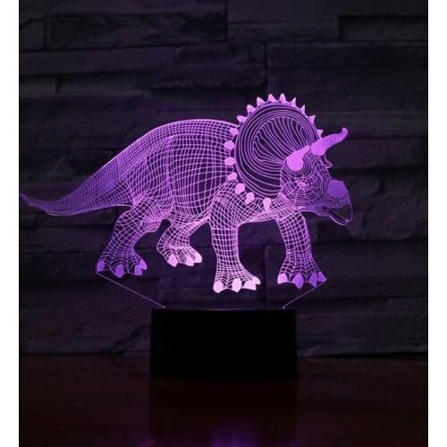 Nighdn 3D Night Lamp Bedrooom Lighting Novelty 3D Illusion Table Lamp Decor on Light for Kids Bedside Gift