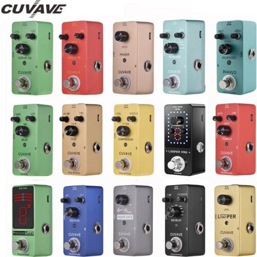 Series Digital Reverb Guitar Effect Pedal 9 Reverb Types True Bypass Full Metal Shell Guitar Accessries & Parts