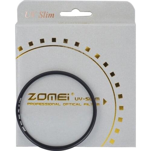 ZOMEI Ultra Slim MCUV 16 Layer Multi Coated Optical Glass MC UV Filter Lens 37/49/52/55/58/62/67/72/77/82mm for SLR DSLR camera