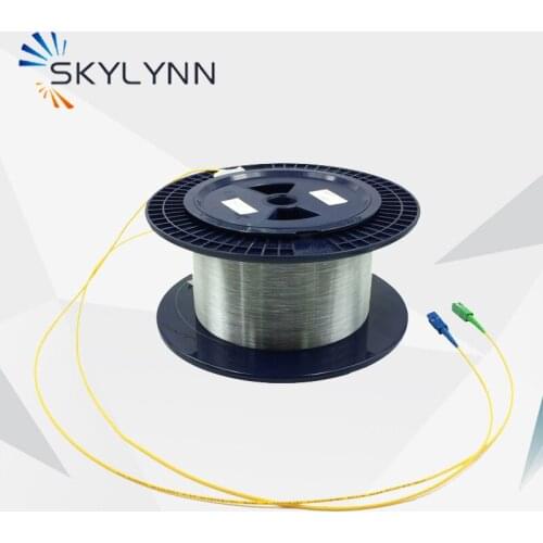 Fiber Optic OTDR Launch Cable Spool 500M Single Mode G652D Fiber Optic Cable Tester Bare Fiber With SC/FC/LC/ST Connector