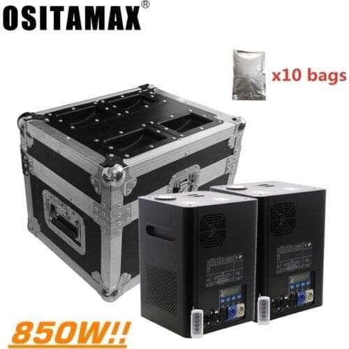 2+flycase+10 powder Cold Firework Sparklers Machine 850w Pyrotechnics Remote Spark Equipment Machine Fireworks Wedding Fountain