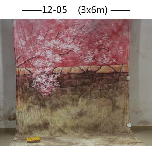 201610ft*20ft Hand Painted Muslin scenic Backdrops for photography,toile de fond studio photo1205,newborn photography background