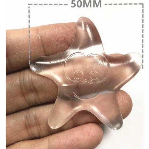 3Pcs/lot Wall Transparent Door Fenders Golf Football Rubber Fender Handle Door Lock Protective Pad Protection Home Wall Sticker