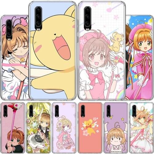Cardcaptor Sakura Phone Case For Huawei P30 P40 P20 P10 Mate 30 20 10 P Smart Z Lite Pro Plus + 2019 Cover Coque Shell