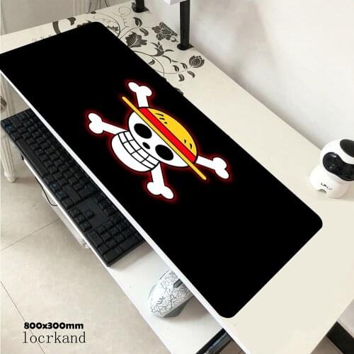 One Piece mouse pad gamer accessories 800x300mm notbook mouse mat large gaming mousepad xl pad mouse PC desk padmouse