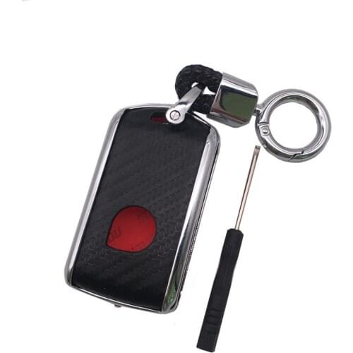 Car Key Cover Galvanized Alloy For Volvo XC40 XC60 S90 XC90 V90 2017 2018 T5 T6 2015 2016 T8 car key case