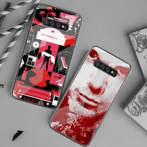 TV Show Dexter Morgan Phone Case Tempered Glass For Samsung S20 Plus S7 S8 S9 S10 Plus Note 8 9 10 Plus
