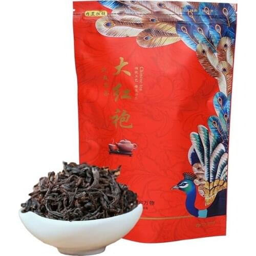 Black tea Fujian specialty Wuyishan Dahongpao Chinese Kongfu Tea for Weight Loss and Healthy Care
