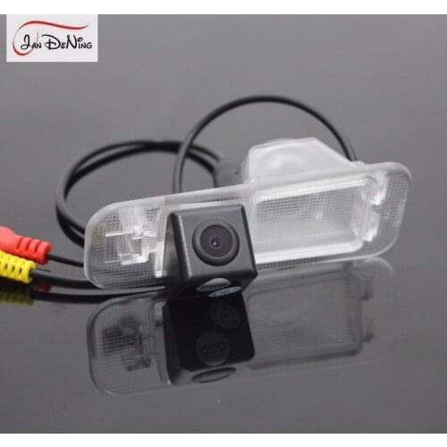 JanDeNing HD CCD Car Rear View Parking/ Backup Reverse Camera/License Plate Light OEM For KIA RIO/K2/Pride Sedan 2011-2015