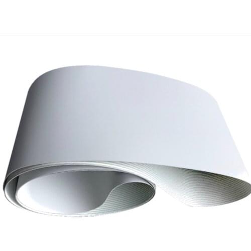 Customized Conveyor Belt) Perimeter:2000-3200mm Width:50mm Thickness:1mm White PVC Transmission Conveyor Belt