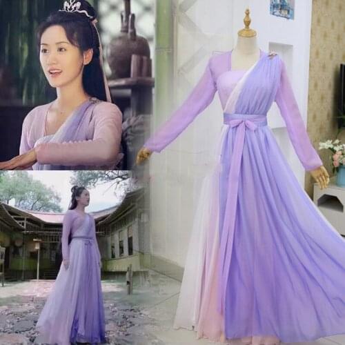 Princess Fairy Lolita Cosplay Costume for Chinese Drama Love and Redemption Delicate Beading Hanfu XuanJi Stage Performance