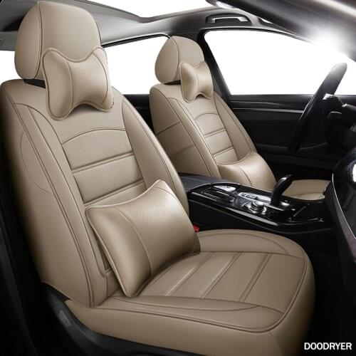 DOODRYER Custom Leather car seat cover For CHANGAN CS35 CS75 CS15 CS95 CS55 Benben EV MINI LOVE Yuexiang V3 V5 V7 CX20 cover