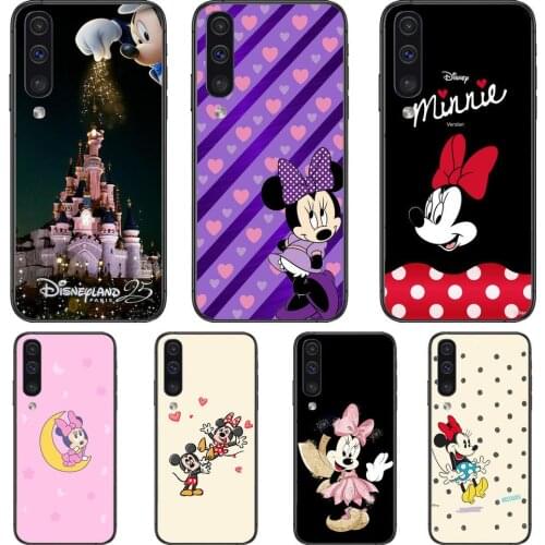 Beautiful Minnie Mouse Phone cover hull For SamSung Galaxy S8 S9 S10E S20 S21 S5 S30 Plus S20 fe 5G Lite Ultra black soft case