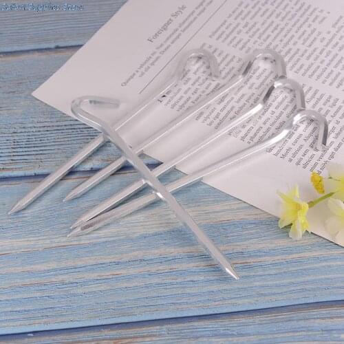 5pcs Tent pegs Aluminum Alloy Tent nail Tent Stake Nails Ground Pin Camping Hiking Outdoor Tool inflatable tent Accessories