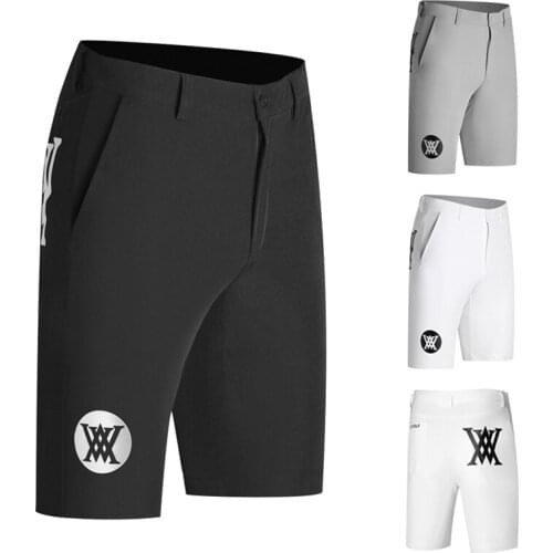 New Style Golf Apparel Mens Pants Quick-Drying Breathable Sports Pants Five-Point Shorts Anti-Shrinkage