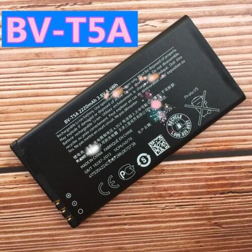 Original 2200mAh BV-T5A High Quality Battery For Nokia Lumia 730 Dual 735 738 Mobile Phone Batteries