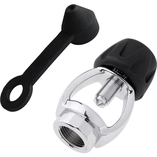 Scuba Diving DIN To Yoke 1st First Stage Regulator Convertor Adaptor & Dust Cap Cover