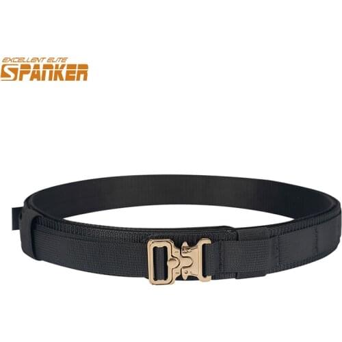 EXCELLENT ELITE SPANKER Quick Release Belt Men Tactical Belts Outdoor Combat Metal Buckle Belts тактический ремень