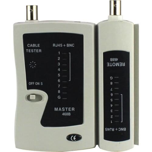 OULLX BNC Coaxial RJ45 Cable Lan Tester Network Tester Cat5 Cat 6 Cat7 UTP Networking Tool network Repair