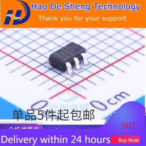 10PCS/LOT TLV2221IDBVR Logo VADI VAD1 Power Supply Voltage Stabilization IC SOT23-5 New Original In Stock