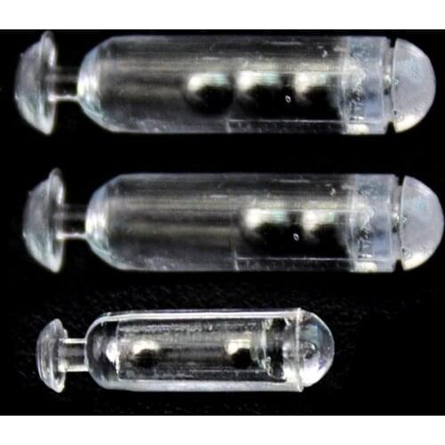 100pcs Worm Jig Fishing Lure Baits Rattles Insert Tube Rattles Shake Attract Fly Lure Accessories