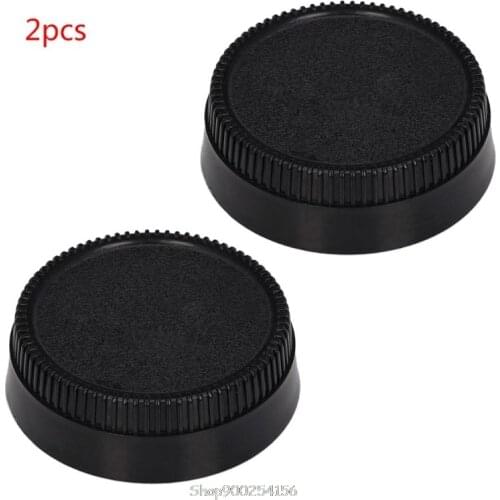 2PCS Dustproof Lens Rear Cap Protective Cover Protector for Ni-kon Nikkor SLR DSLR Lens AF AF-S AI F Mount S30 20 Dropship