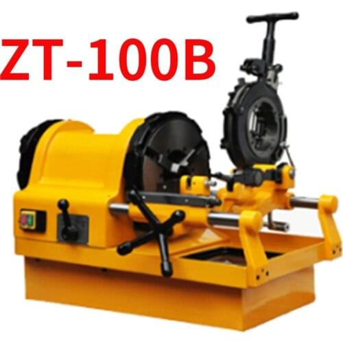 ZT-100B Electric Pipe Cutting And Threading Machine Water Pipe Turning Machine 220/380V Tooth Opener, Fire Pipe Twisting Machine