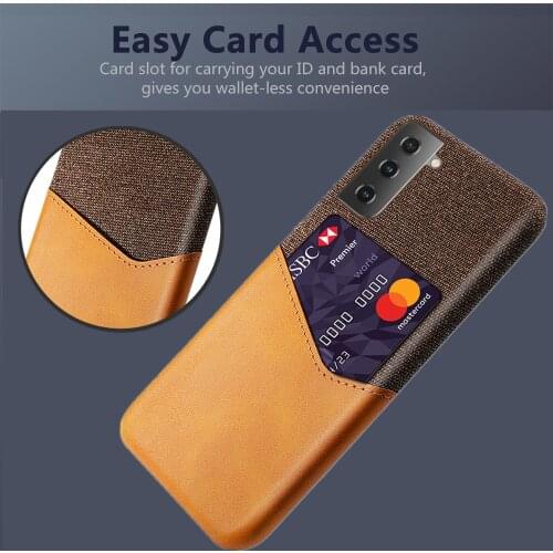 Case For Samsung Galaxy S21 Ultra S21+ S30 Plus Funda Business Case Slim Card Slot Cover For Samsung S21 Plus S30+ s21 Coque