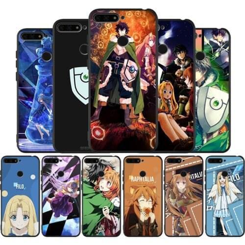 Tate No Yuusha No Nariagari Black TPU Silicone Soft Phone Case For Honor 8X 9 8 10 20 30 Lite Pro MATE 9 10 20 30 Pro Lite