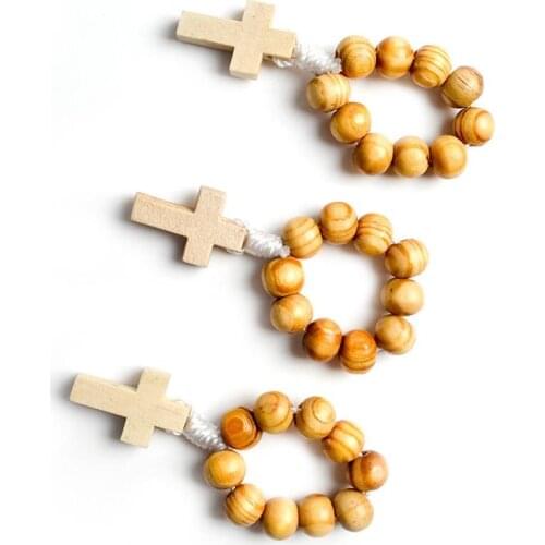 Rosary prayer Jesus cross bracelet new jewelry