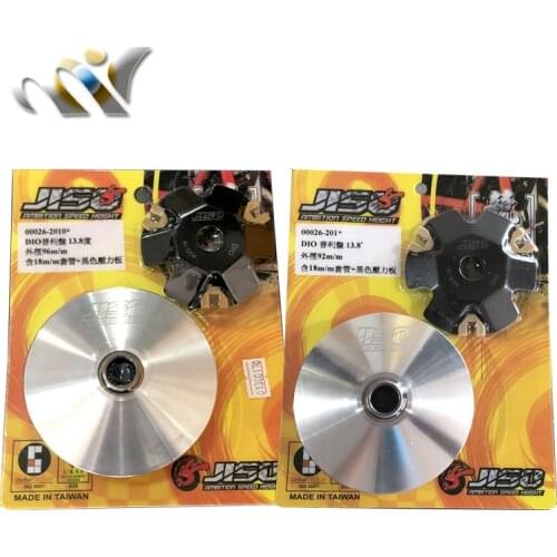 JISO DIO50 Variator 92mm 96mm AF 18 28 ZX50 AF34 35 racing tuning transmission motorcycle clutches DIO 50 clutcth parts