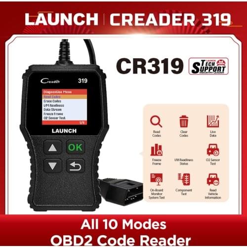 LAUNCH X431 Creader 319 CR319 full obd2 scanner obd eobd auto code reader car diagnostic scanner tool PK CR3001 AD310 ELM327