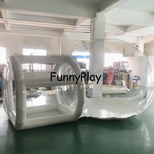 PVC Inflatable Yard Tent with inflatable support bubble tents,outdoor folding camping car top tents,bubble room hotel