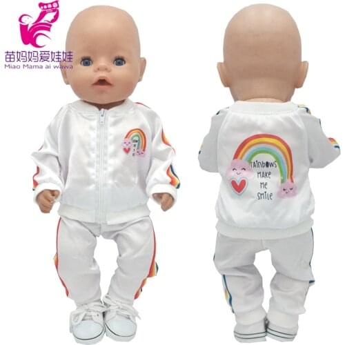 Baby Doll Clothes 17 Inch Reborn Doll Boy Jacket Children Girl Gifts Toys Outfits