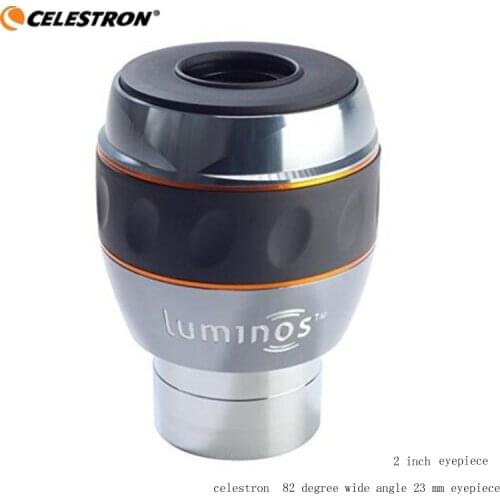 Celestron Luminos 23mm Eyepiece 82 wide angle 23mm eyepiece Large - field astronomical telescope accessories 93434 2 inch