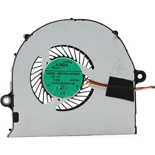 Original AB07505HX070300 DC 5V 0.50A For Acer notebook built-in CPU cooling fan